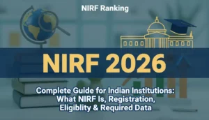 NIRF Ranking India 2026: A Complete Guide for Higher Educational Institutions 2026